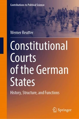 Abbildung von Reutter | Constitutional Courts in the German States | 1. Auflage | 2024 | beck-shop.de