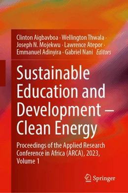 Abbildung von Aigbavboa / Thwala | Sustainable Education and Development – Clean Energy | 1. Auflage | 2024 | beck-shop.de