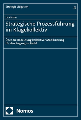 Abbildung von Hahn | Strategische Prozessführung im Klagekollektiv | 1. Auflage | 2024 | beck-shop.de