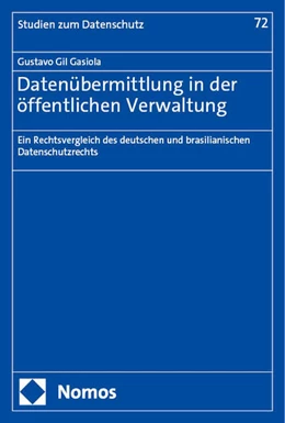 Abbildung von Gasiola | Datenübermittlung in der öffentlichen Verwaltung | 1. Auflage | 2024 | beck-shop.de