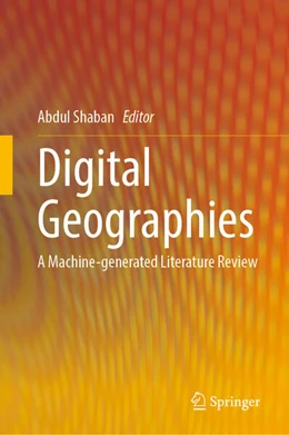 Abbildung von Shaban | Digital Geographies – Theory, Space and Communities | 1. Auflage | 2024 | beck-shop.de