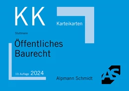 Abbildung von Stuttmann | Karteikarten Öffentliches Baurecht | 10. Auflage | 2024 | beck-shop.de