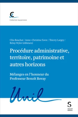 Abbildung von Bouchat | Procédure administrative, territoire, patrimoine et autres horizons | 1. Auflage | 2024 | beck-shop.de