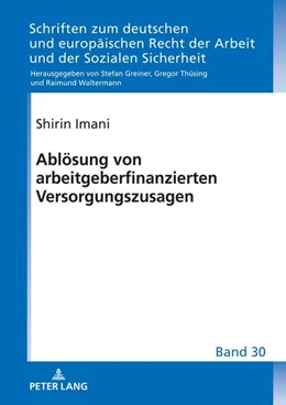 Abbildung von Imani | Ablösung von arbeitgeberfinanzierten Versorgungszusagen | 1. Auflage | 2024 | beck-shop.de