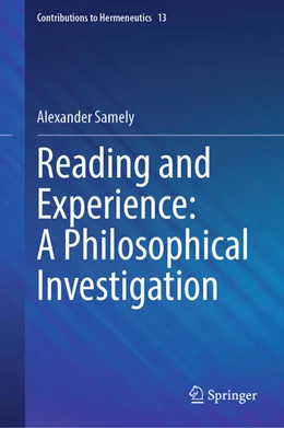 Abbildung von Samely | Reading and Experience: A Philosophical Investigation | 1. Auflage | 2024 | beck-shop.de