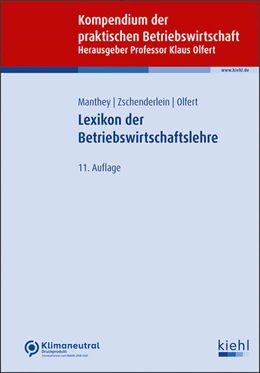 Abbildung von Manthey / Zschenderlein | Lexikon der Betriebswirtschaftslehre | 11. Auflage | 2024 | beck-shop.de