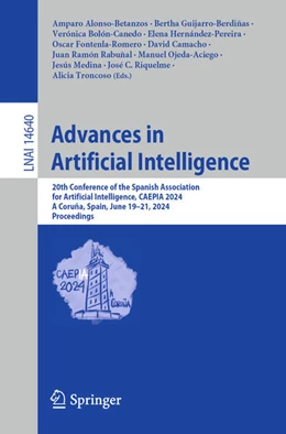 Abbildung von Alonso-Betanzos / Guijarro-Berdiñas | Advances in Artificial Intelligence | 1. Auflage | 2024 | beck-shop.de