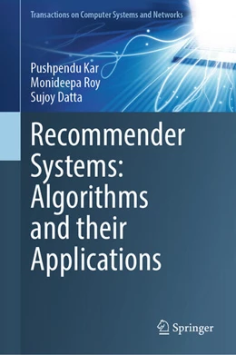 Abbildung von Kar / Roy | Recommender Systems: Algorithms and their Applications | 1. Auflage | 2024 | beck-shop.de