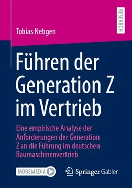 Abbildung von Nebgen | Führen der Generation Z im Vertrieb | 1. Auflage | 2024 | beck-shop.de