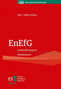 Abbildung von Jope / Nebel | EnEfG | 1. Auflage | 2024 | beck-shop.de