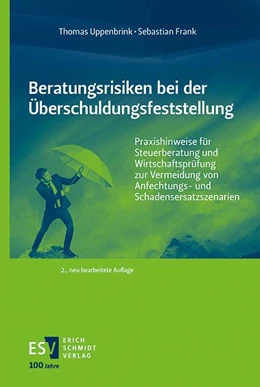 Abbildung von Frank / Uppenbrink | Beratungsrisiken bei der Überschuldungsfeststellung | 2. Auflage | 2024 | beck-shop.de
