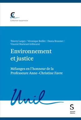 Abbildung von Boillet / Brunner | Environnement et justice | 1. Auflage | 2024 | beck-shop.de