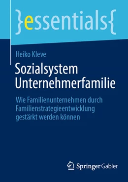 Abbildung von Kleve | Sozialsystem Unternehmerfamilie | 1. Auflage | 2024 | beck-shop.de