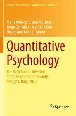 Abbildung von Wiberg / Molenaar | Quantitative Psychology | 1. Auflage | 2024 | beck-shop.de