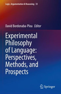 Abbildung von Bordonaba-Plou | Experimental Philosophy of Language: Perspectives, Methods, and Prospects | 1. Auflage | 2024 | 33 | beck-shop.de