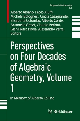 Abbildung von Albano / Aluffi | Perspectives on Four Decades of Algebraic Geometry, Volume 1 | 1. Auflage | 2025 | 351 | beck-shop.de