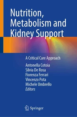 Abbildung von Cotoia / De Rosa | Nutrition, Metabolism and Kidney Support | 1. Auflage | 2024 | beck-shop.de