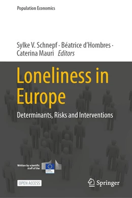 Abbildung von Schnepf / d'Hombres | Loneliness in Europe | 1. Auflage | 2024 | beck-shop.de