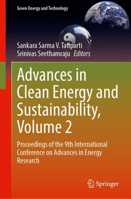 Abbildung von Tatiparti / Seethamraju | Advances in Clean Energy and Sustainability, Volume 2 | 1. Auflage | 2024 | beck-shop.de