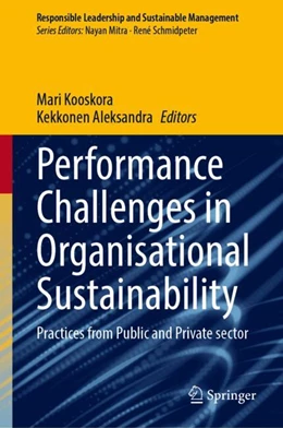 Abbildung von Kooskora / Aleksandra | Performance Challenges in Organisational Sustainability | 1. Auflage | 2024 | beck-shop.de