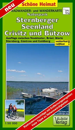 Abbildung von Verlag Barthel | Radwander- und Wanderkarte Naturpark Sternberger Seenland, Crivitz, Bützow und Umgebung | 1. Auflage | 2024 | beck-shop.de