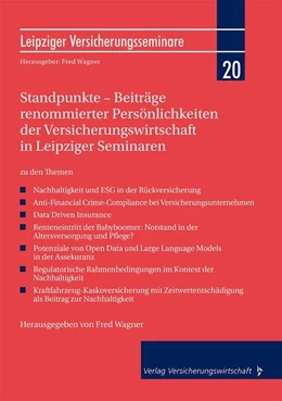 Abbildung von Wagner | Standpunkte - Beiträge renommierter Persönlichkeiten der Versicherungswirtschaft in Leipziger Seminaren | 1. Auflage | 2024 | beck-shop.de