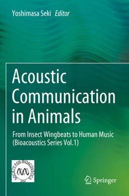 Abbildung von Seki | Acoustic Communication in Animals | 1. Auflage | 2024 | beck-shop.de
