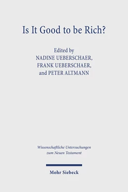 Abbildung von Altmann / Ueberschaer | Is It Good to be Rich? | 1. Auflage | 2024 | beck-shop.de