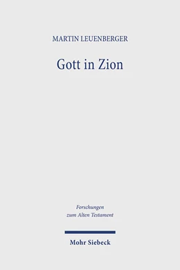 Abbildung von Leuenberger | Gott in Zion | 1. Auflage | 2024 | beck-shop.de