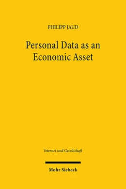Abbildung von Jaud | Personal Data as an Economic Asset | 1. Auflage | 2024 | 35 | beck-shop.de
