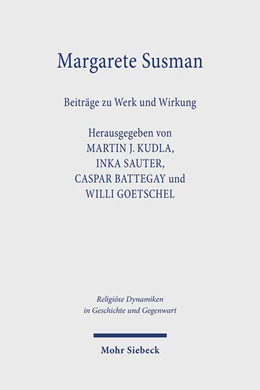 Abbildung von Kudla / Sauter | Margarete Susman | 1. Auflage | 2024 | 4 | beck-shop.de