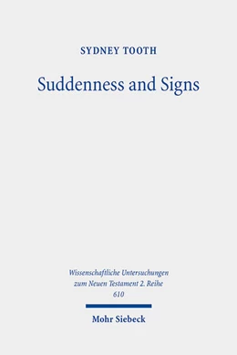 Abbildung von Tooth | Suddenness and Signs | 1. Auflage | 2024 | 610 | beck-shop.de