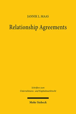 Abbildung von Maas | Relationship Agreements | 1. Auflage | 2024 | beck-shop.de
