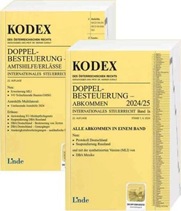 Abbildung von Herdin-Winter / Doralt | KODEX Doppelbesteuerung 2024 | 22. Auflage | 2024 | 1 | beck-shop.de