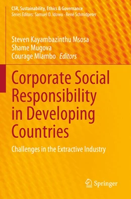 Abbildung von Msosa / Mlambo | Corporate Social Responsibility in Developing Countries | 1. Auflage | 2024 | beck-shop.de