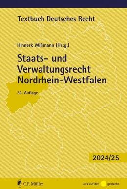 Abbildung von Wißmann | Staats- und Verwaltungsrecht Nordrhein-Westfalen | 33. Auflage | 2024 | beck-shop.de