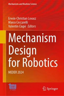 Abbildung von Lovasz / Ceccarelli | Mechanism Design for Robotics | 1. Auflage | 2024 | 166 | beck-shop.de