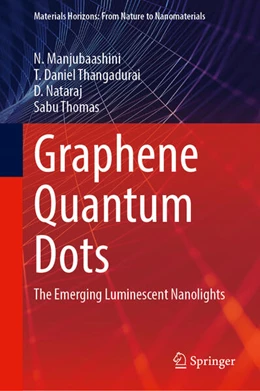Abbildung von Manjubaashini / Thangadurai | Graphene Quantum Dots | 1. Auflage | 2024 | beck-shop.de
