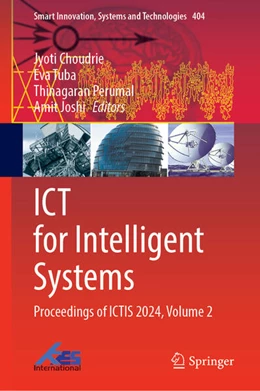Abbildung von Choudrie / Tuba | ICT for Intelligent Systems | 1. Auflage | 2024 | 404 | beck-shop.de