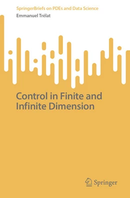 Abbildung von Trélat | Control in Finite and Infinite Dimension | 1. Auflage | 2024 | beck-shop.de