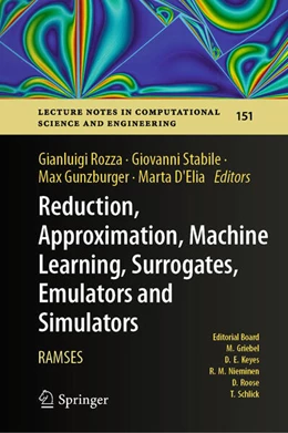 Abbildung von Rozza / Stabile | Reduction, Approximation, Machine Learning, Surrogates, Emulators and Simulators | 1. Auflage | 2024 | beck-shop.de