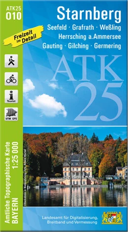 Abbildung von Landesamt für Digitalisierung | ATK25-O10 Starnberg (Amtliche Topographische Karte 1:25000) | 1. Auflage | 2024 | beck-shop.de