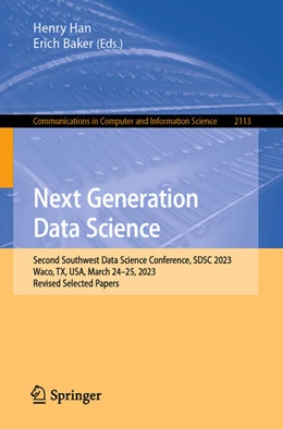 Abbildung von Han / Baker | Next Generation Data Science | 1. Auflage | 2024 | beck-shop.de