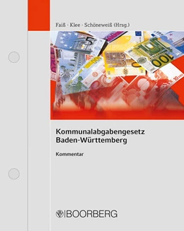 Abbildung von Klee / Schöneweiß | Kommunalabgabengesetz Baden-Württemberg | 1. Auflage | 2024 | beck-shop.de
