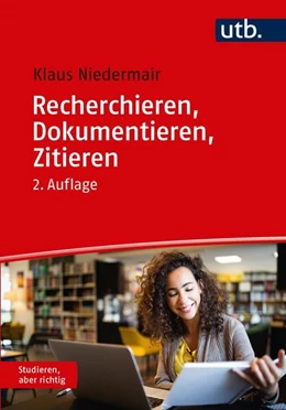 Abbildung von Niedermair | Recherchieren, Dokumentieren, Zitieren | 2. Auflage | 2023 | beck-shop.de