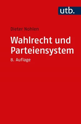 Abbildung von Nohlen | Wahlrecht und Parteiensystem | 8. Auflage | 2023 | beck-shop.de