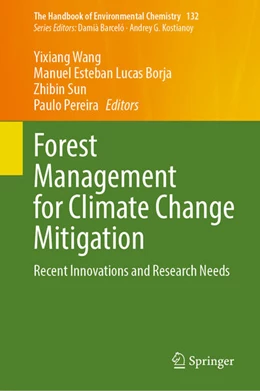 Abbildung von Wang / Lucas Borja | Forest Management for Climate Change Mitigation | 1. Auflage | 2024 | beck-shop.de