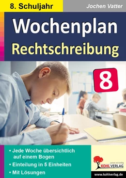 Abbildung von Vatter | Wochenplan Rechtschreibung / Klasse 8 | 1. Auflage | 2024 | beck-shop.de