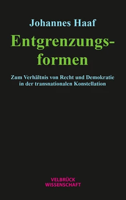 Abbildung von Haaf | Entgrenzungsformen | 1. Auflage | 2024 | beck-shop.de