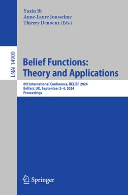 Abbildung von Bi / Jousselme | Belief Functions: Theory and Applications | 1. Auflage | 2024 | 14909 | beck-shop.de